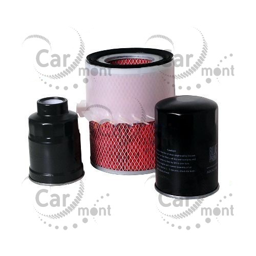 Komplet filtrów - Pajero L200 Pajero Sport 2.5TD - MB220900 MR239466 MD069782 - Ashika
