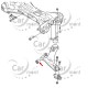 Tuleja wahacza przedniego - przednia - Hyundai ix35 KIA Sportage III - 54551-A4000 - Oryginał