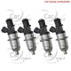 Wtryskiwacz paliwa x4 - Pajero Pinin Carisma Space Star 1.8 - 1465A002 1465A003