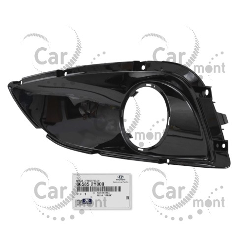 Oprawa halogenu w zderzaku - lewa - Hyundai ix35 / Tucson II - 86585-2Y000 - Oryginał