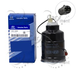 Filtr paliwa z czujnikiem wody - Pajero L200 L300 Galloper 2.5TD - MB220900 31981-43000 - Oryginał