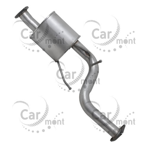 Tłumik wydechowy środkowy - Pajero IV 3.2DiD DPF LONG - 1571A310 ...