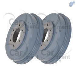 Bębny hamulcowe (para) Mitsubishi L200 Pajero Sport Fiat Fullback - 4615A205 MN102439 4615A127 6000609724 - Blueprint