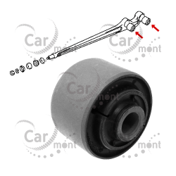 Tuleja tylnego wahacza wzdłużnego 65mm - Pajero Galloper - MB631492