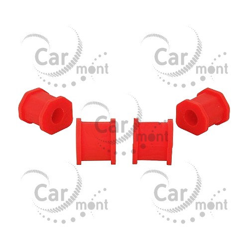 Tuleja stabilizatora przedniego x4 - L200 2.5TD K74 - MR150767 MR151327 - poliuretan