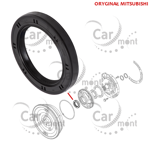 Uszczelniacz skrzyni biegów A/T - Pajero L200 - MR967673 MD707575 OE