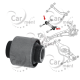 Tuleja tylnego drążka poprzecznego Outlander CW_W - 4117A007 4117A005