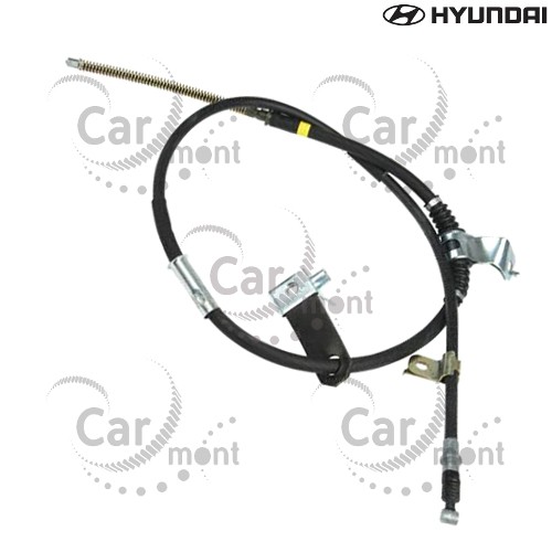 Linka hamulca ręcznego - lewa - Galloper LONG - 59760-M1200 - Oryginał