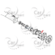 Uszczelniacz półosi tylnego mostu - zewnętrzny - Pajero L200 - MB664612 - Oryginał