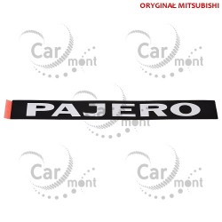 Naklejka napis osłona klamki PAJERO - CHROME - Pajero III - MR520114 - Oryginał