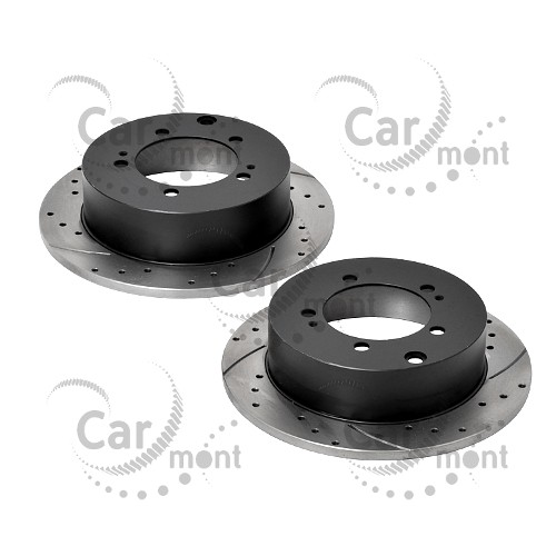 Tarcza hamulcowa tylna SPORT (2 szt) - Pinin 1.8 2.0 - MR493489
