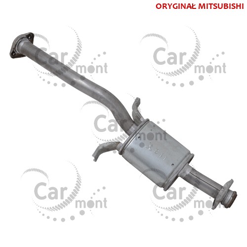 Tłumik wydechowy środkowy - Pajero I Galloper 2.5TD Long - MB313705 MB313706 - Oryginał